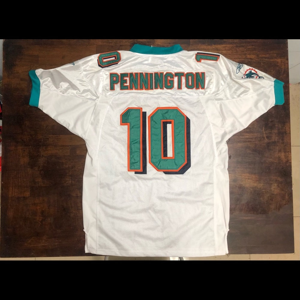 Chad Pennington jersey dolphins authentic