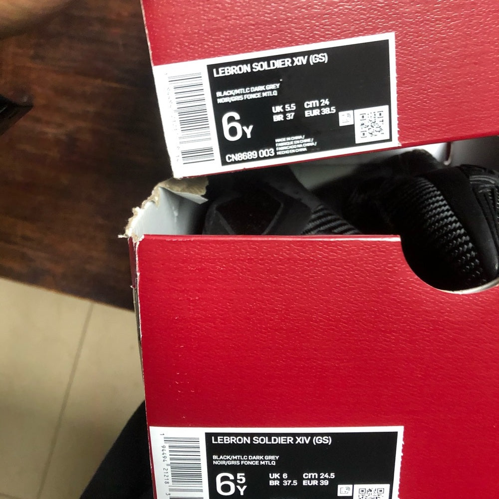 Sz Various LeBron soldiers all black