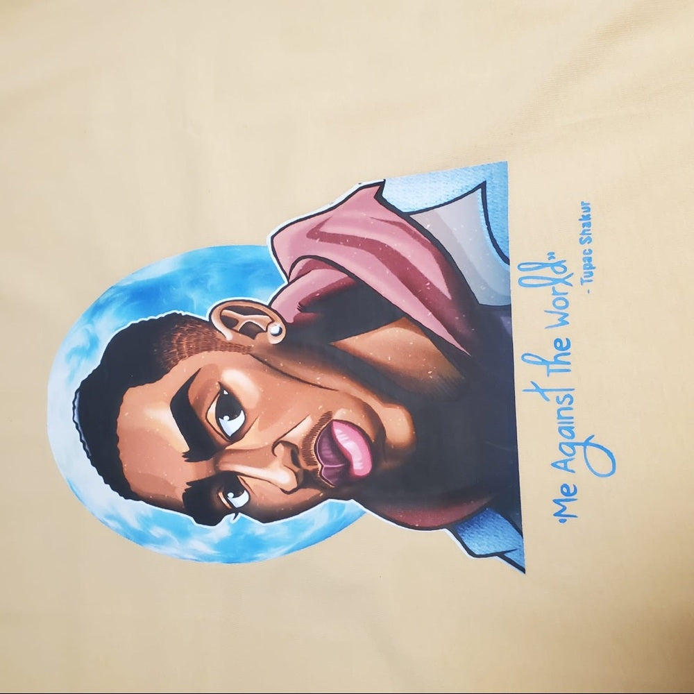 2pac graphic tees sz Various