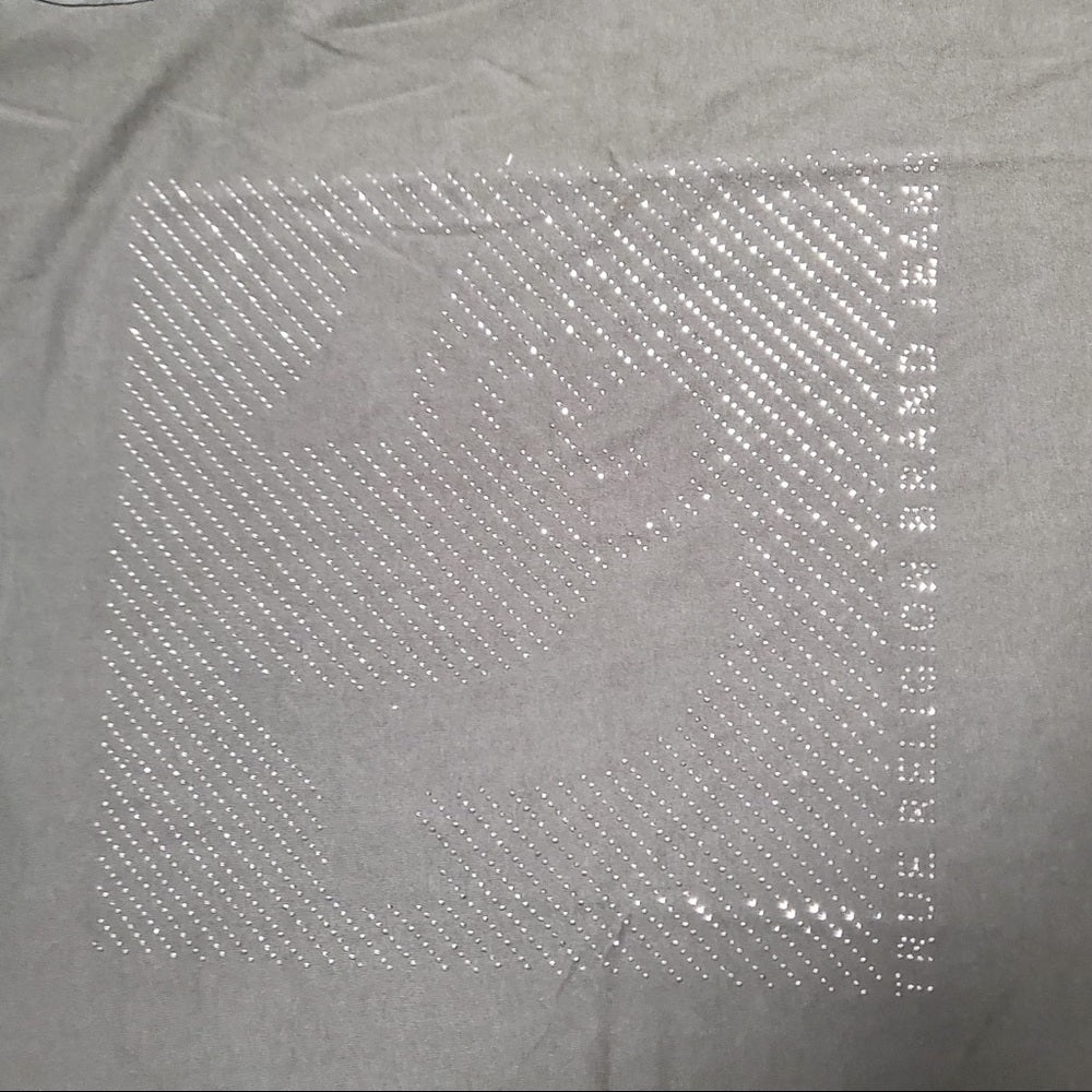 True Religion Rymstone tee sz various olive green