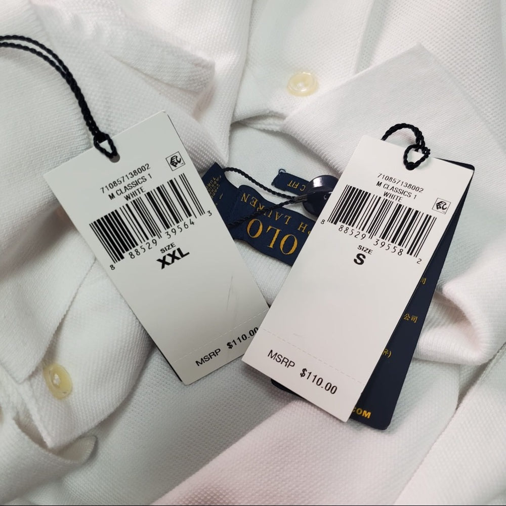 Polo Ralph Lauren Sz Various white muti colors