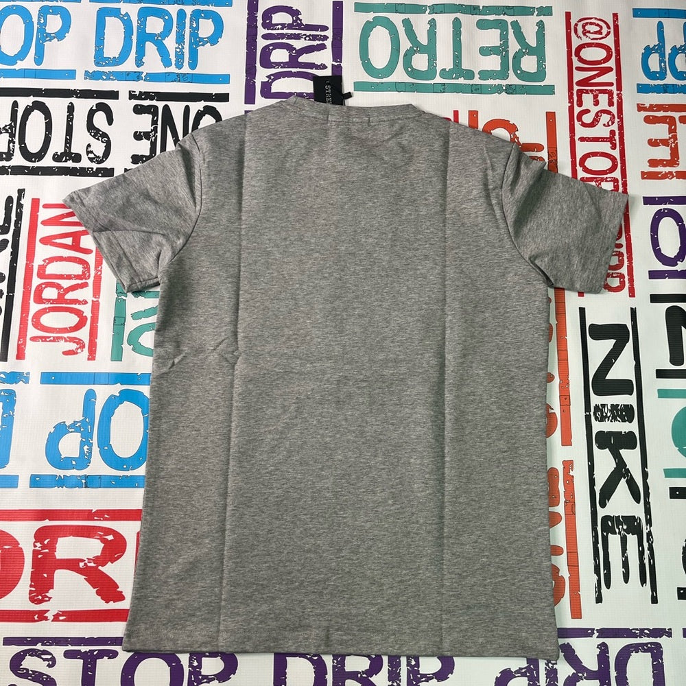 No face no case tee Sz Various gray lime