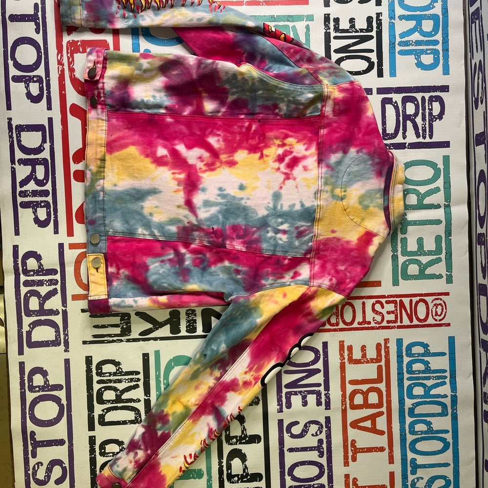 Sz various tye dye jacket cooper 9