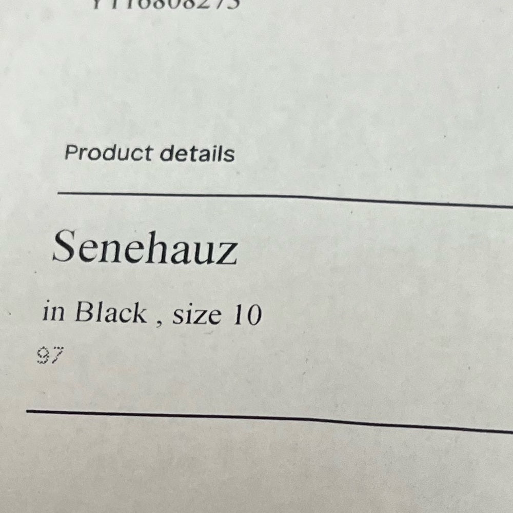 Sz 10 ALDO BOOTS BLACK