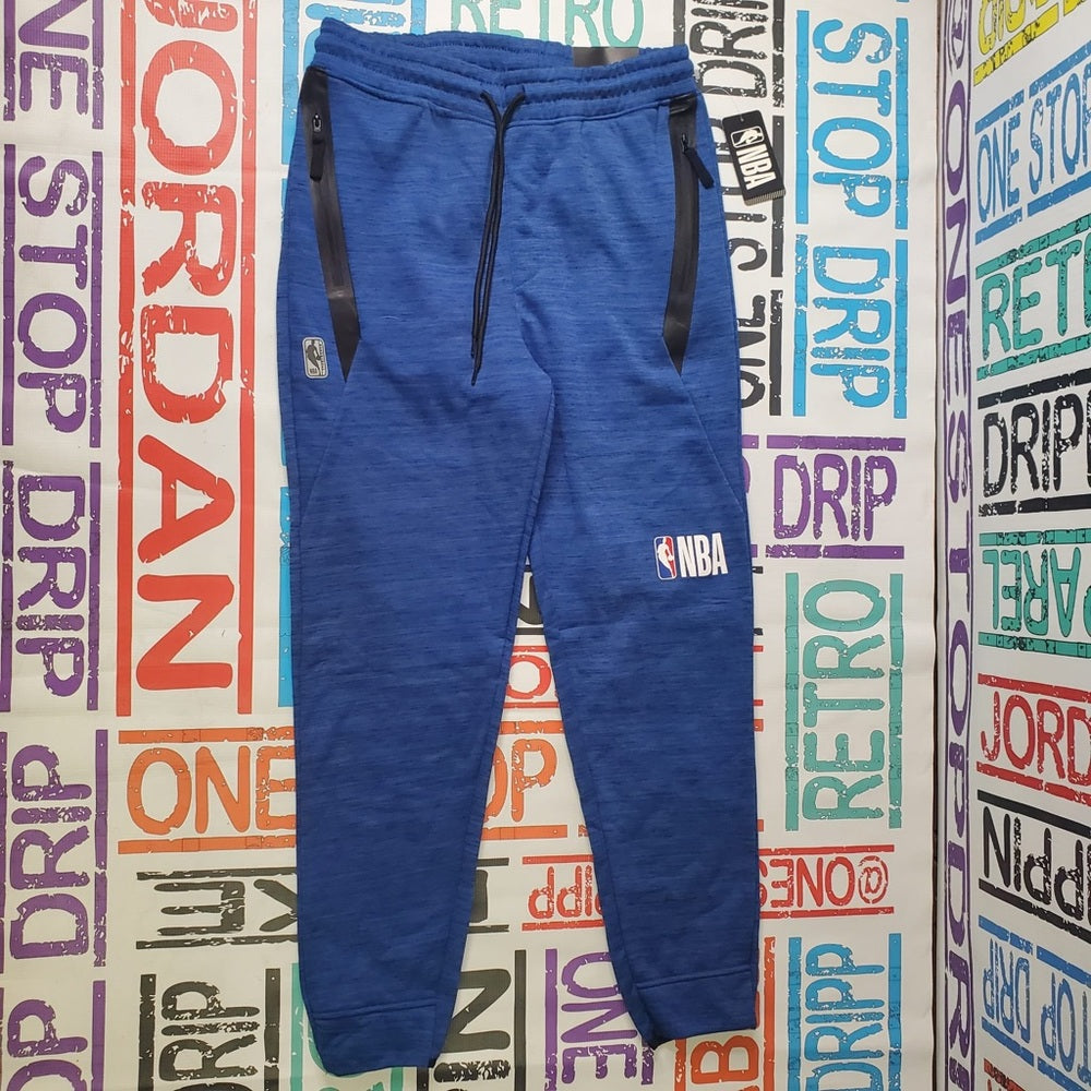 NBA men joggers blue medium