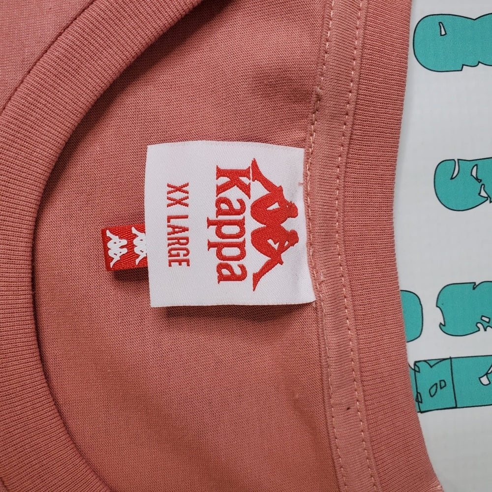 Sz 2xl kappa tee peach