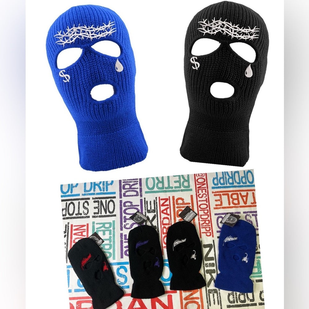 Blue face mask one size fits all