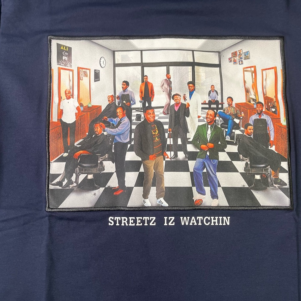 Sz Various comedy tee navy blue