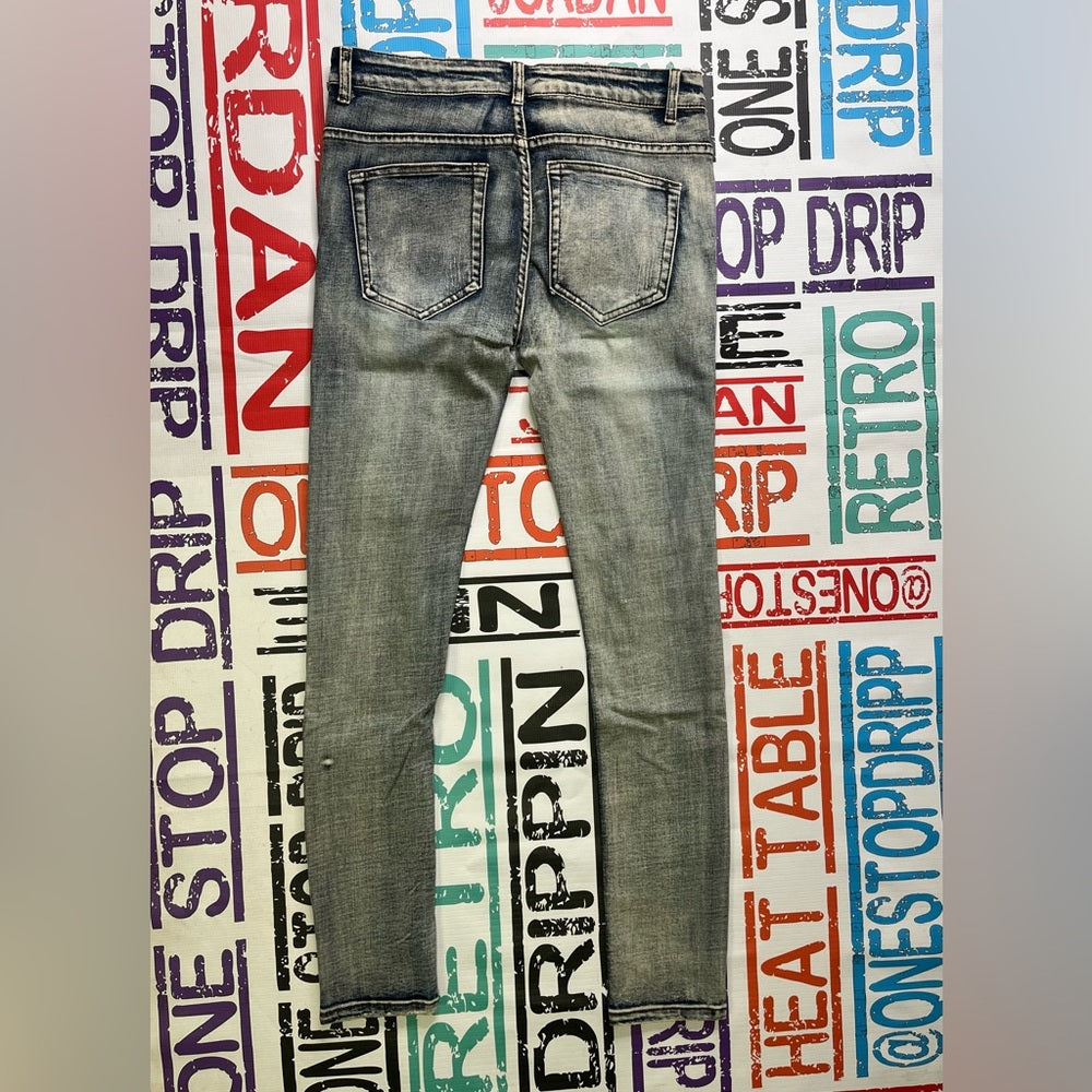 Sz Various ripped jeans blue denim