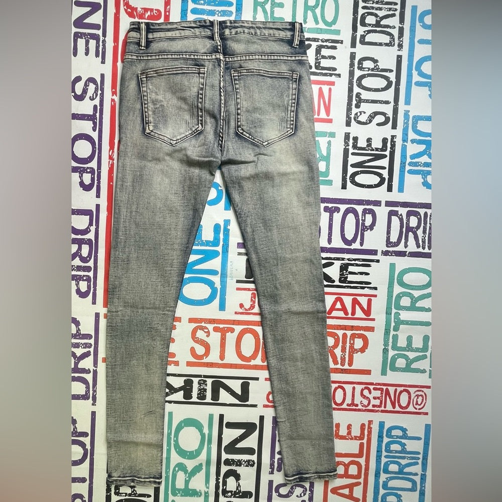 Sz Various blue denim ripped