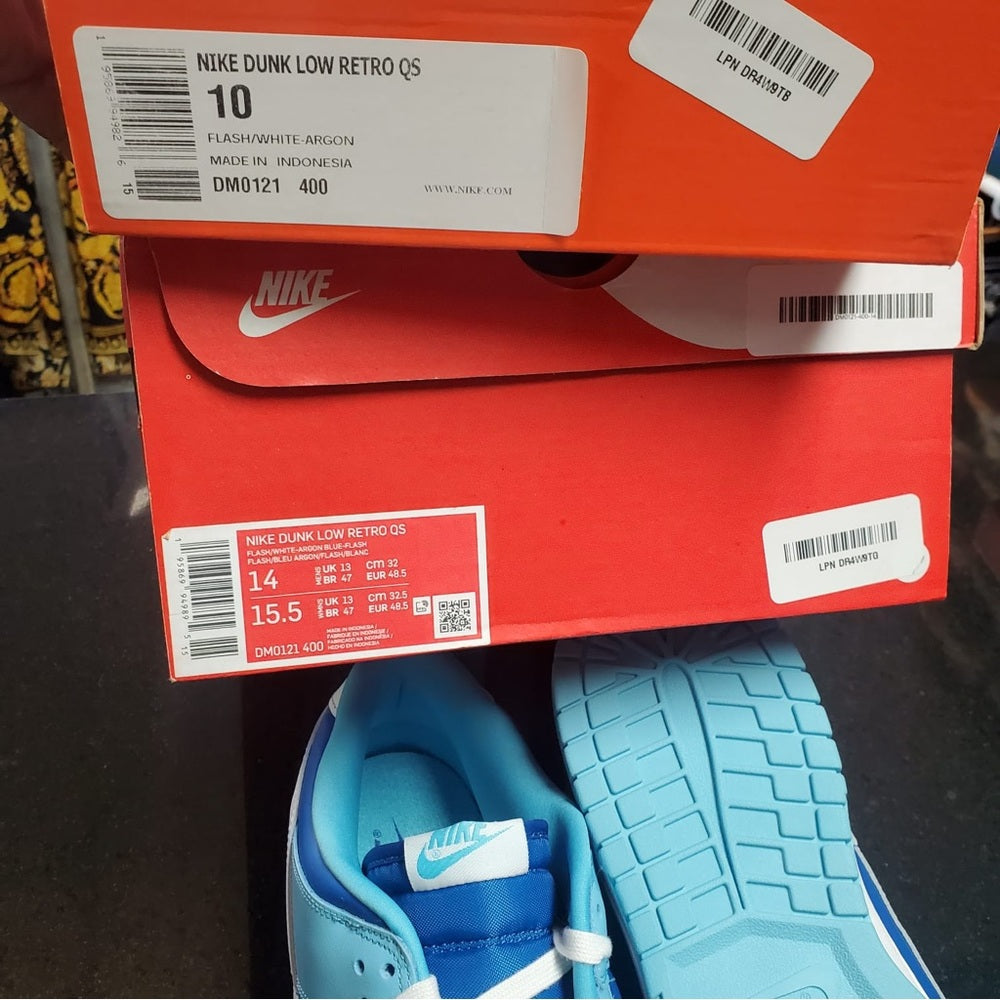 Sz Various NIKE DUNKS LOWS 2 Tone blue