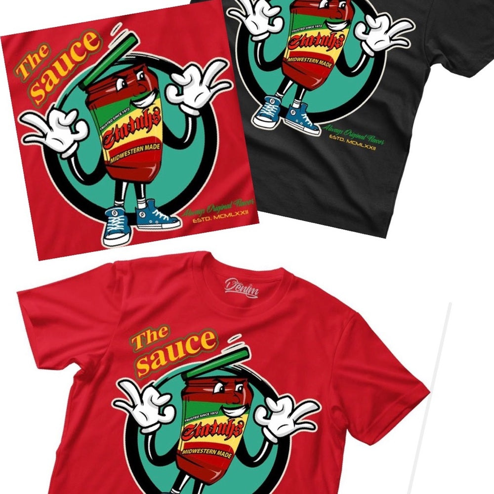 The sauce graphic tee Sz Various