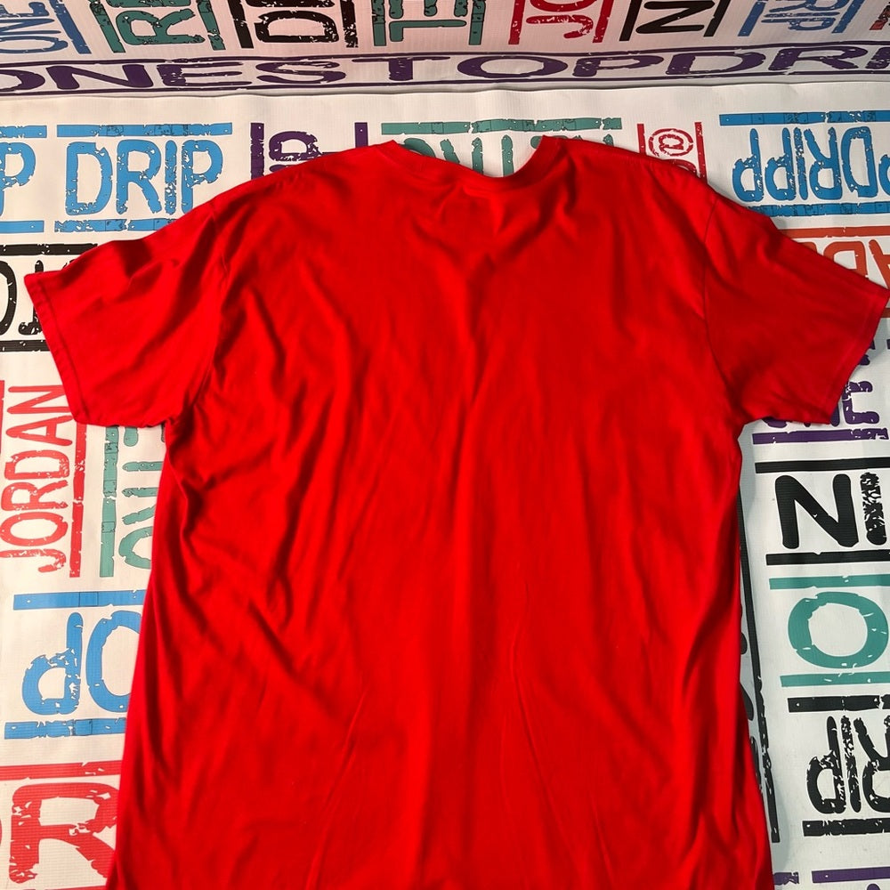 Jordan graphic tee sz Xl red
