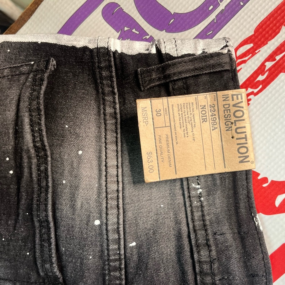 Sz Various denim Acid wash shorts