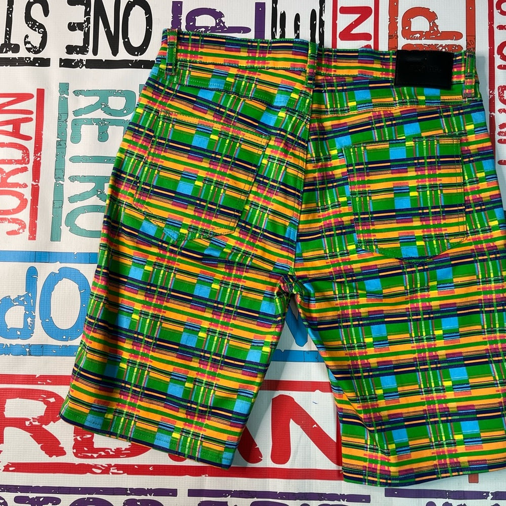 Sz 34 plaid casual shorts