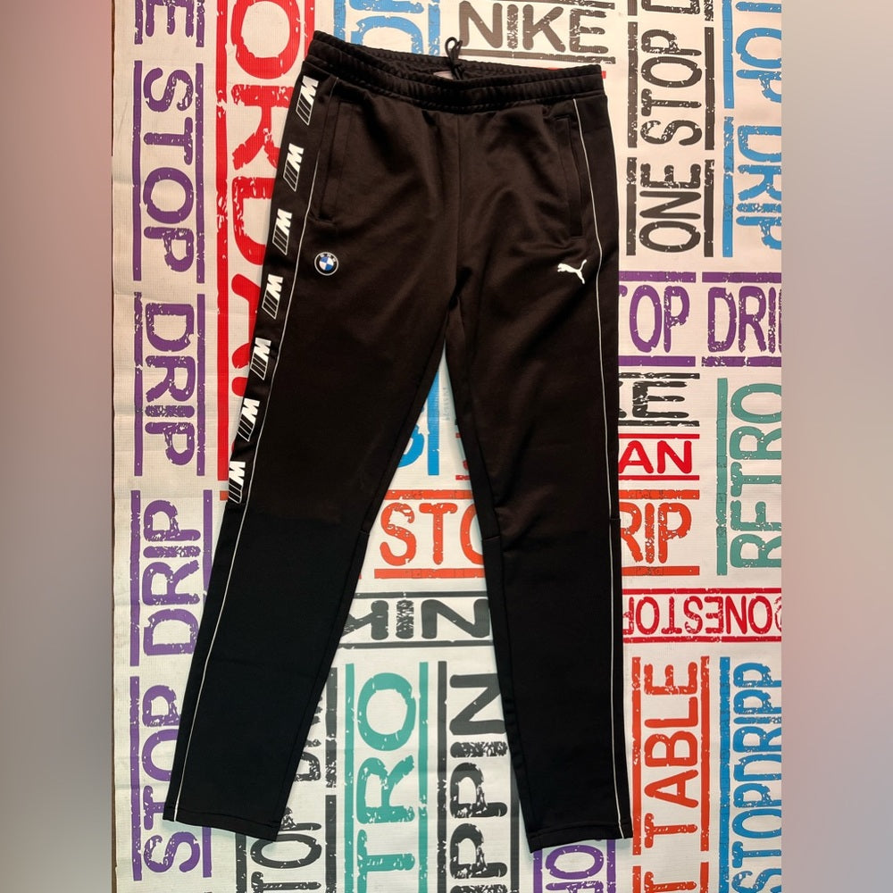 Puma 2 piece small tracksuit bmw black