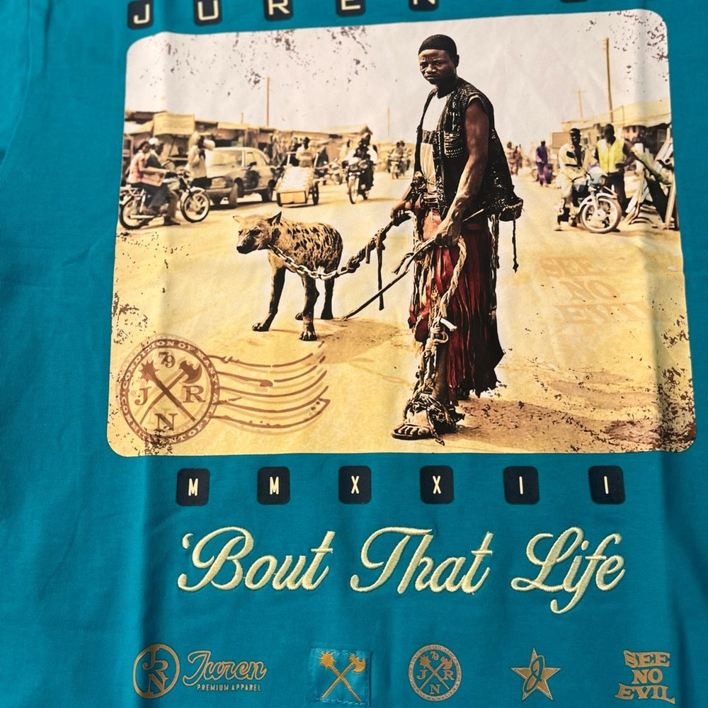Juren bout that life graphic tee Sz Various