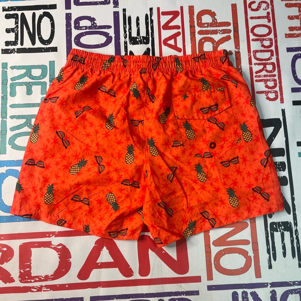 Orange beach swim shorts Sz Various