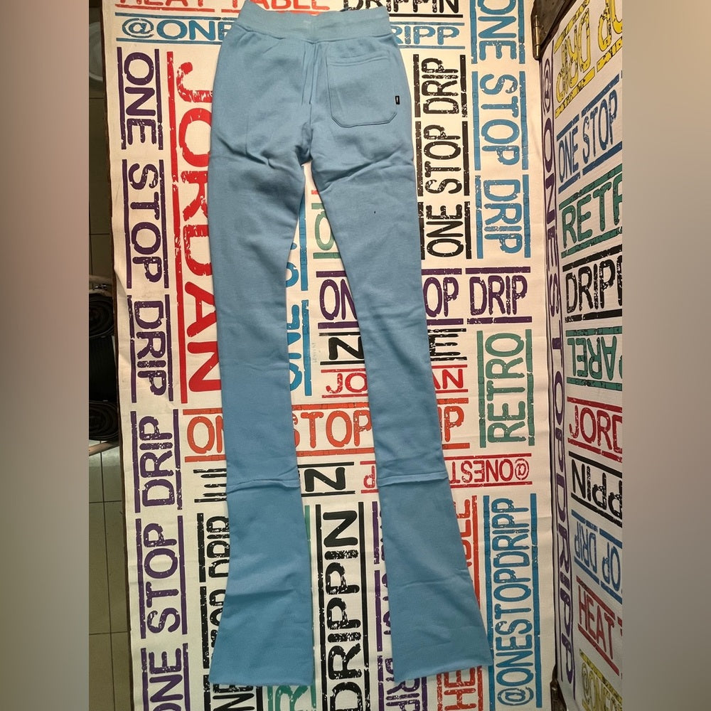 Stack joggers light blue sz various