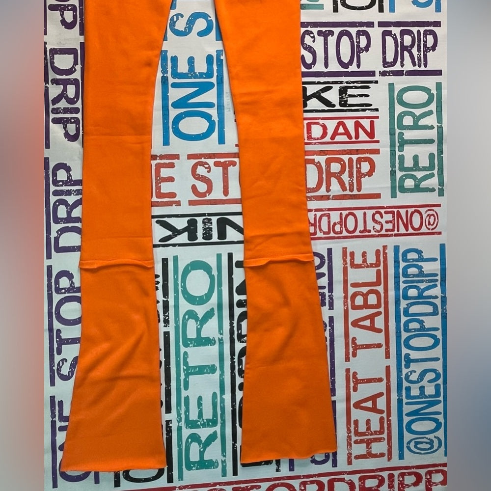 Stack joggers orange sz various