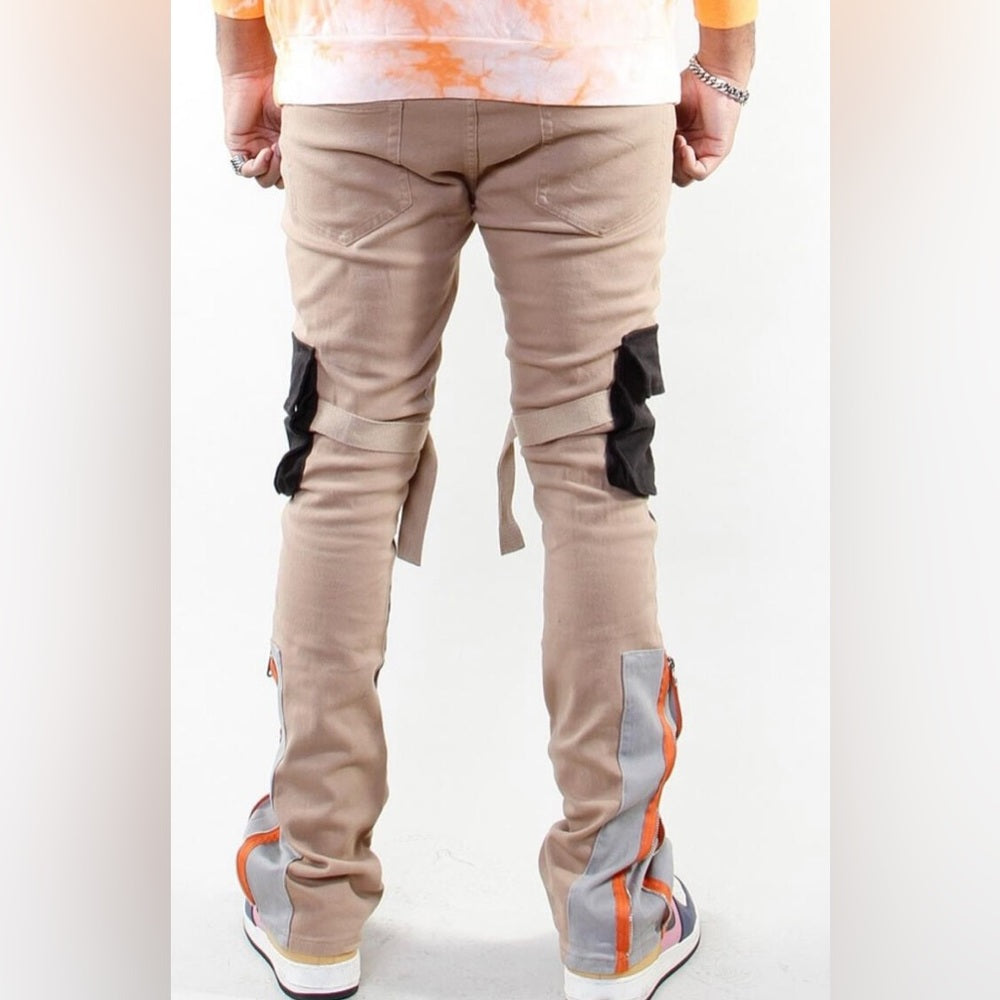 Sz various strap jeans multi colors