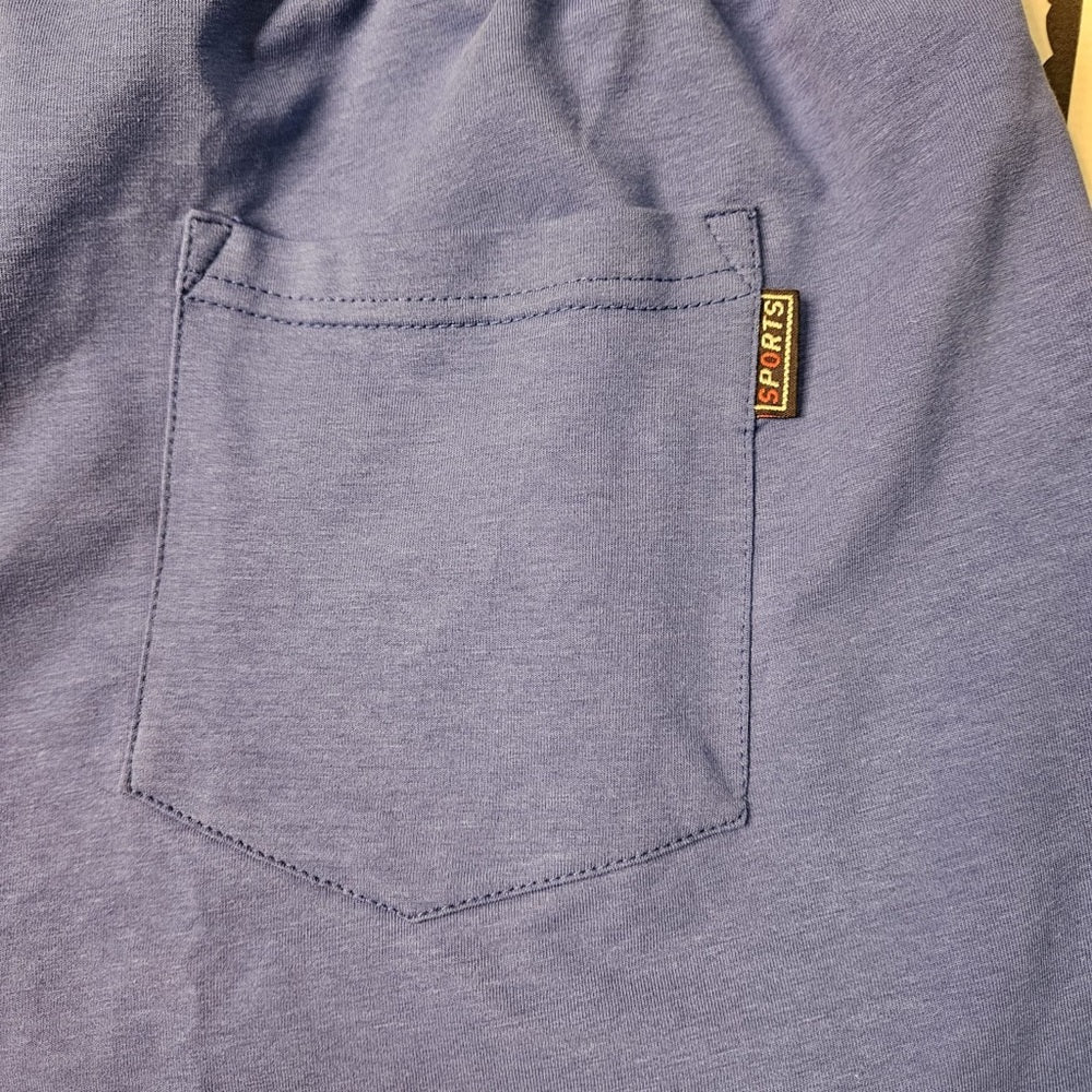 Sz 42 cotton shorts blue Richie