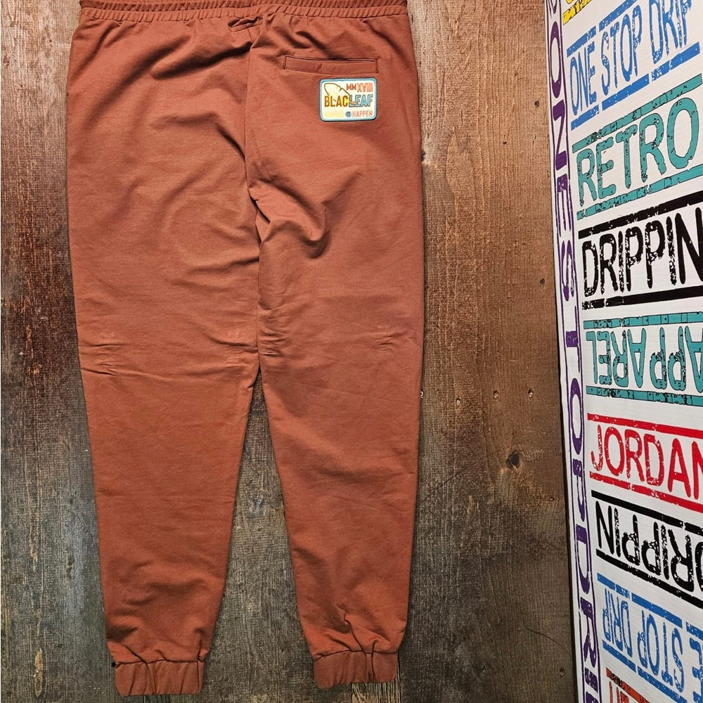 Blac Leaf Men's Leaf Printed Joggers sz 3xl