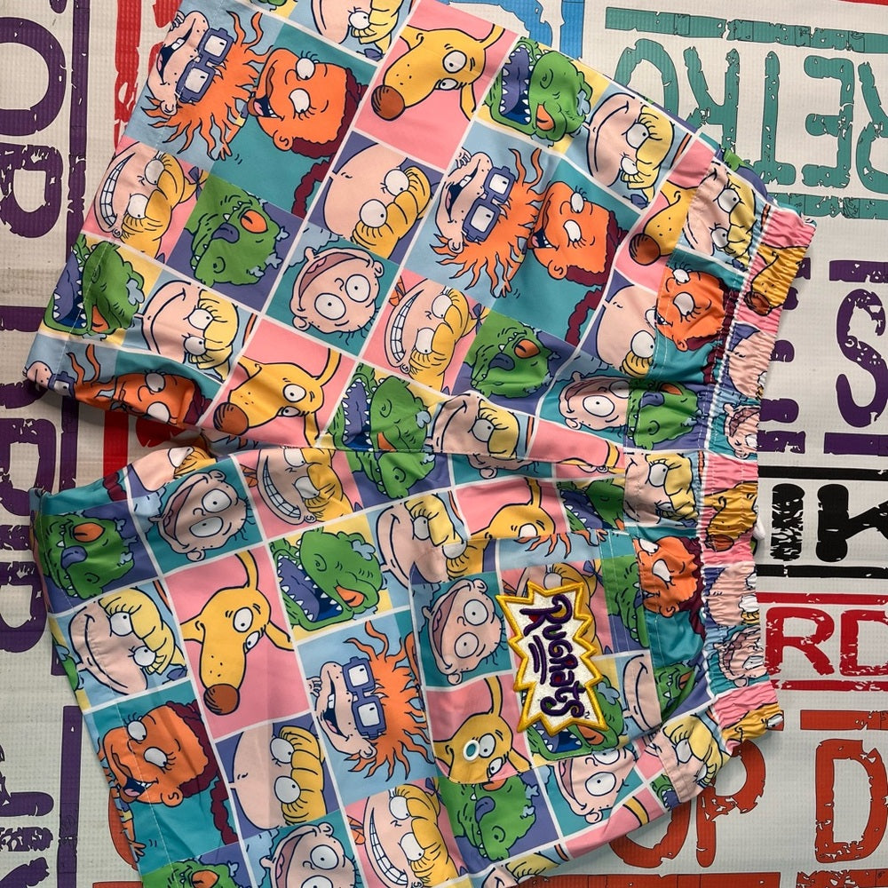 Rug Rats muti colors graphic shorts sz various