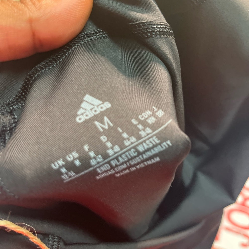 Sz various adidas black sports wear tights