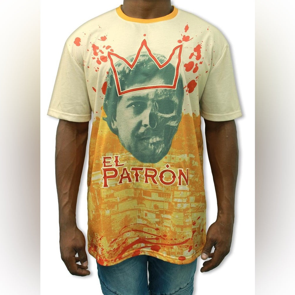 Risq Takers el patron patch Stitch Tee Sz various