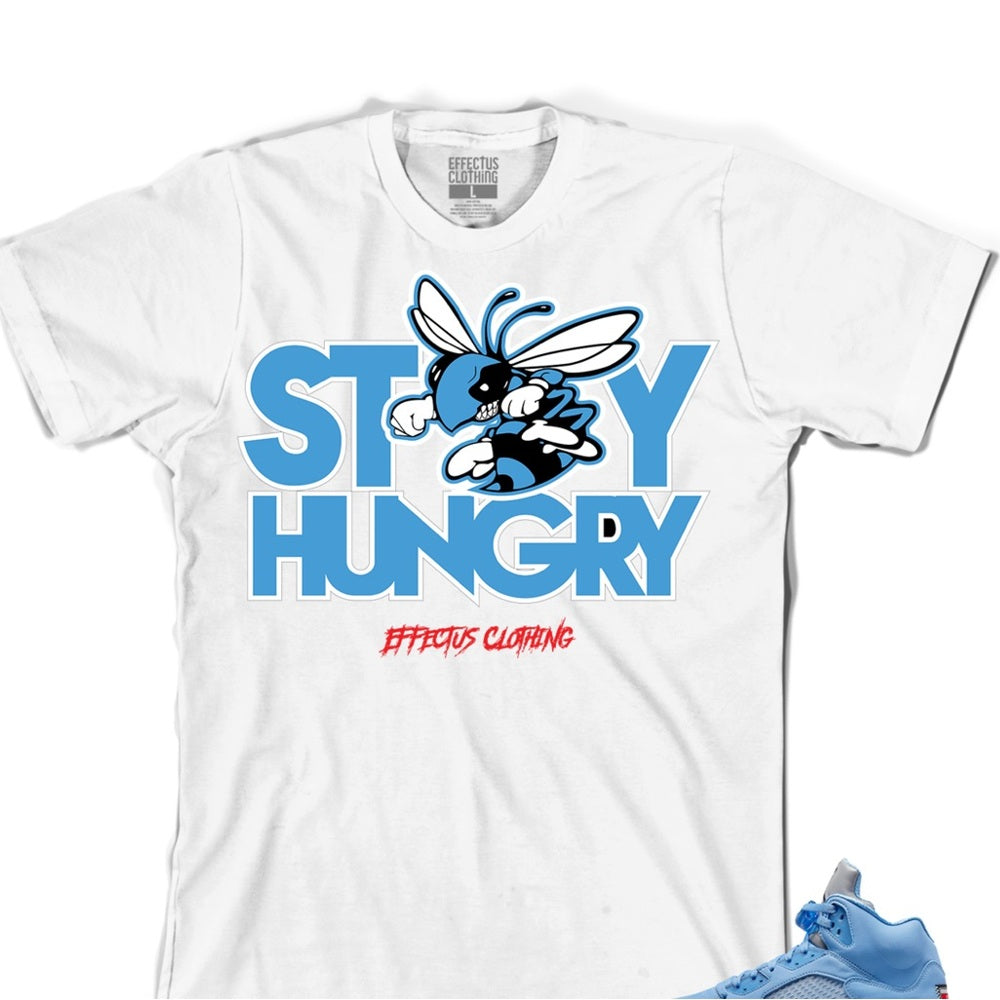 STAY HUNGRY graphic tee Sz Various