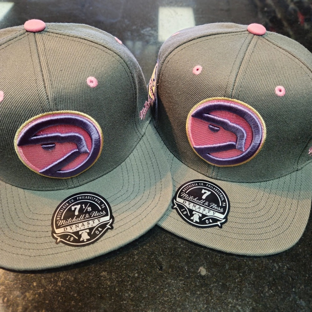 Sz various Atlanta hawks fitted cap