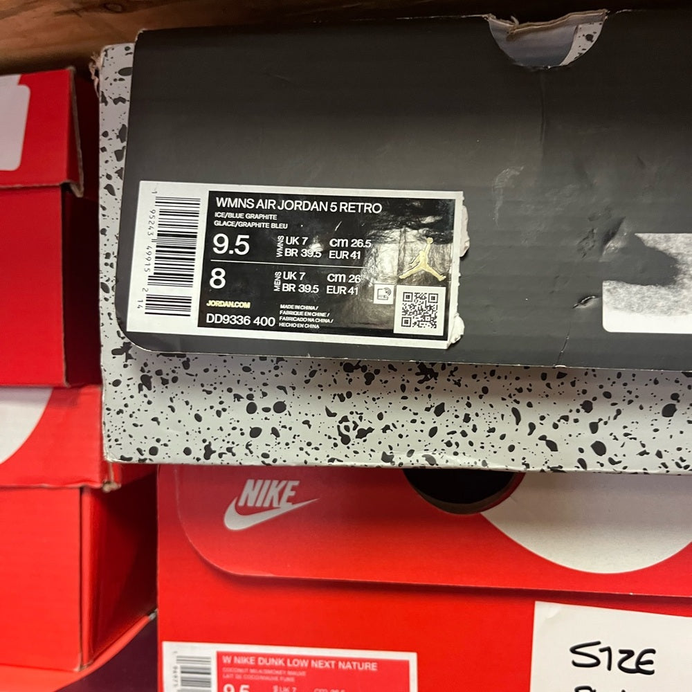 Retro 5 blue bird sz 9.5 W / 8 M