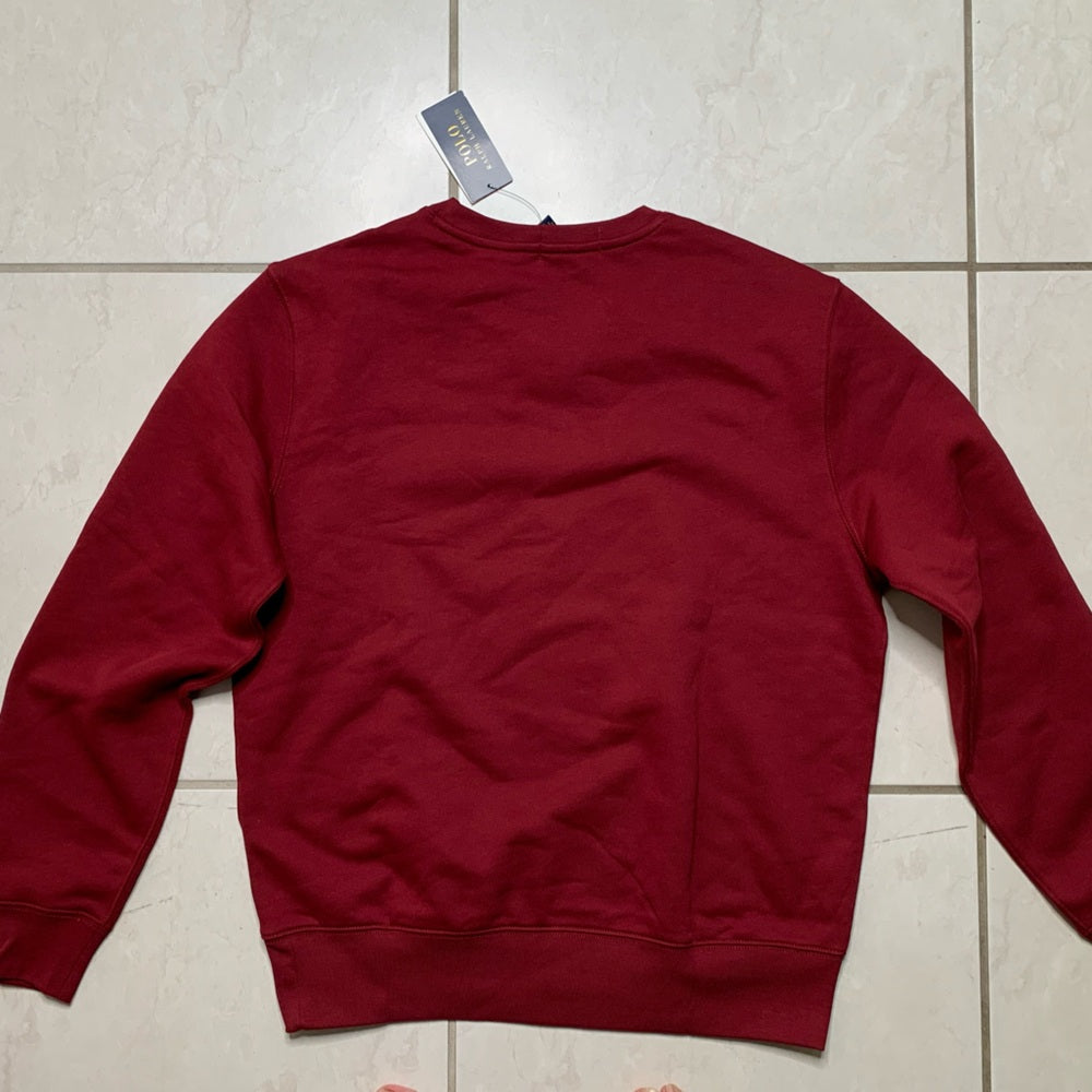 Polo by Ralph Lauren Men's Burgundy Sweater