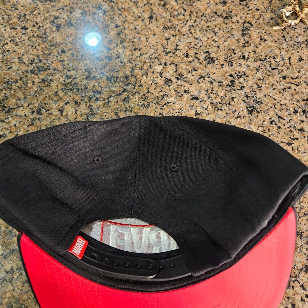 Marvel Black Snapback Hat