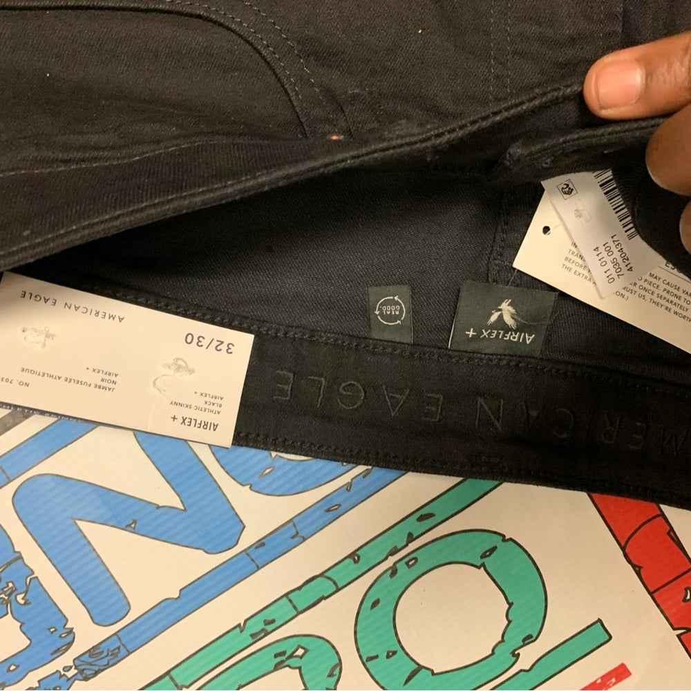 Men's Black Jeans American Eagle slim fit