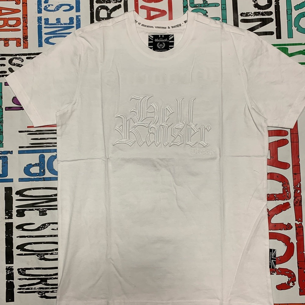 Blessed Graphic White T-Shirt Sz medium