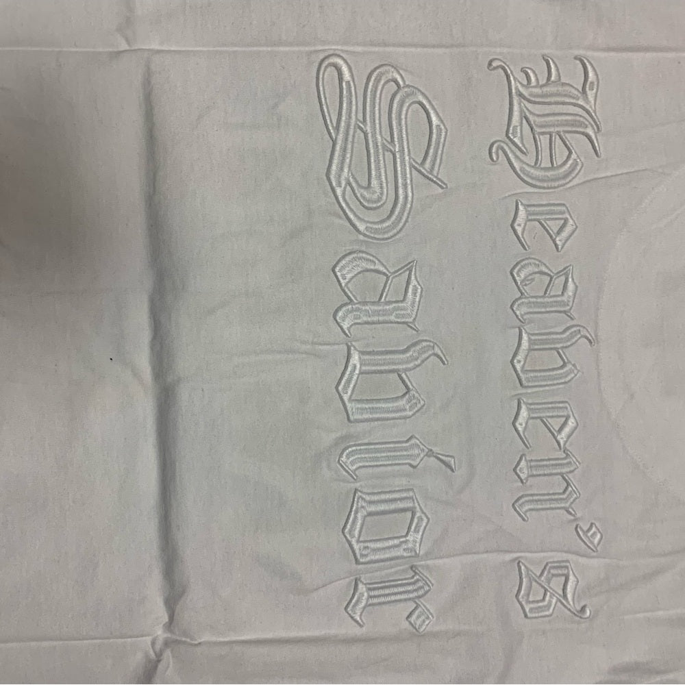 Blessed embroidered tee Sz med