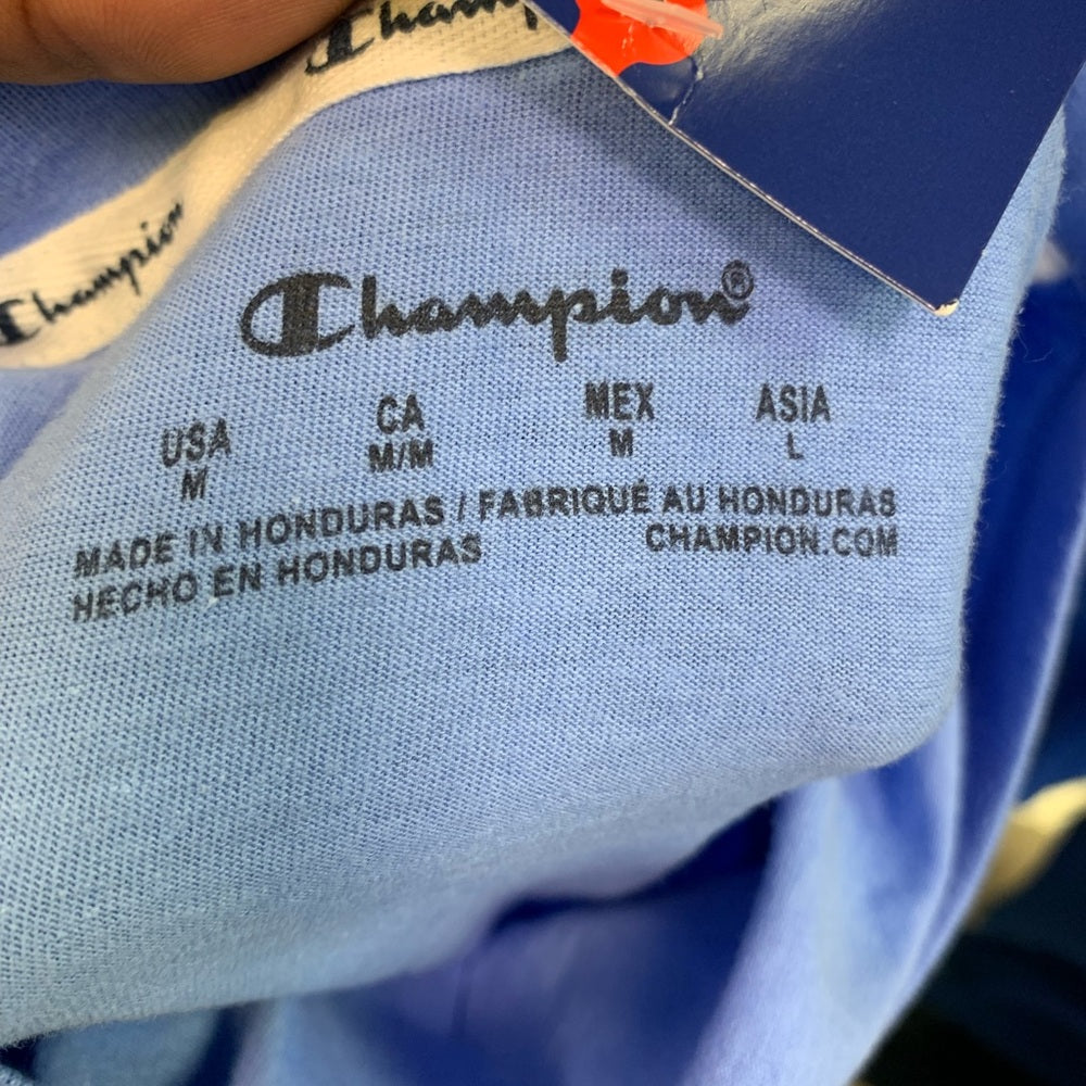 Champion Blue T-Shirt everyday wear SZ medium