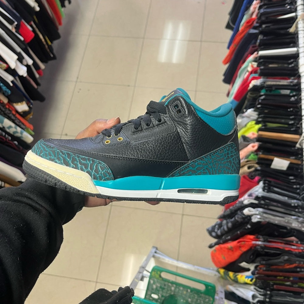 Nike Air Jordan 3 Retro GS Rio Teal Size 6y