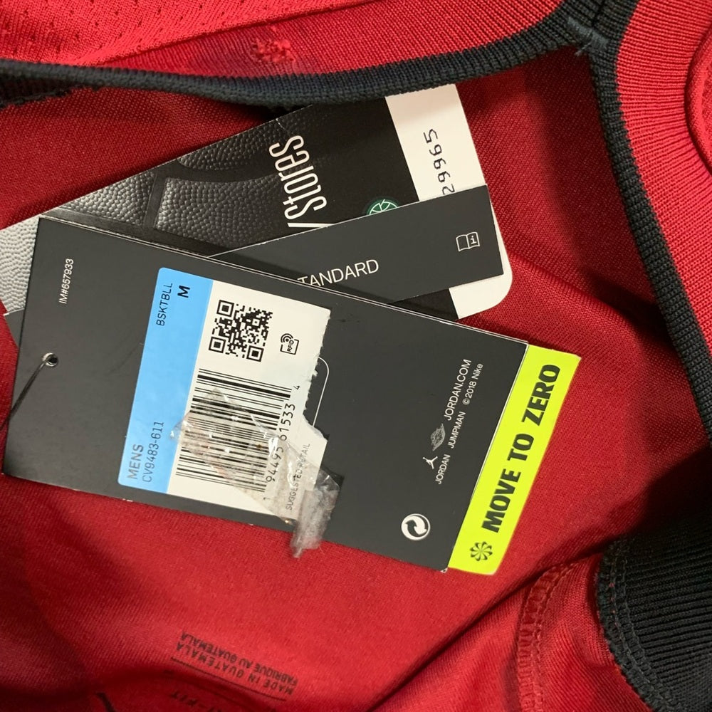 Red Miami Basketball Jersey