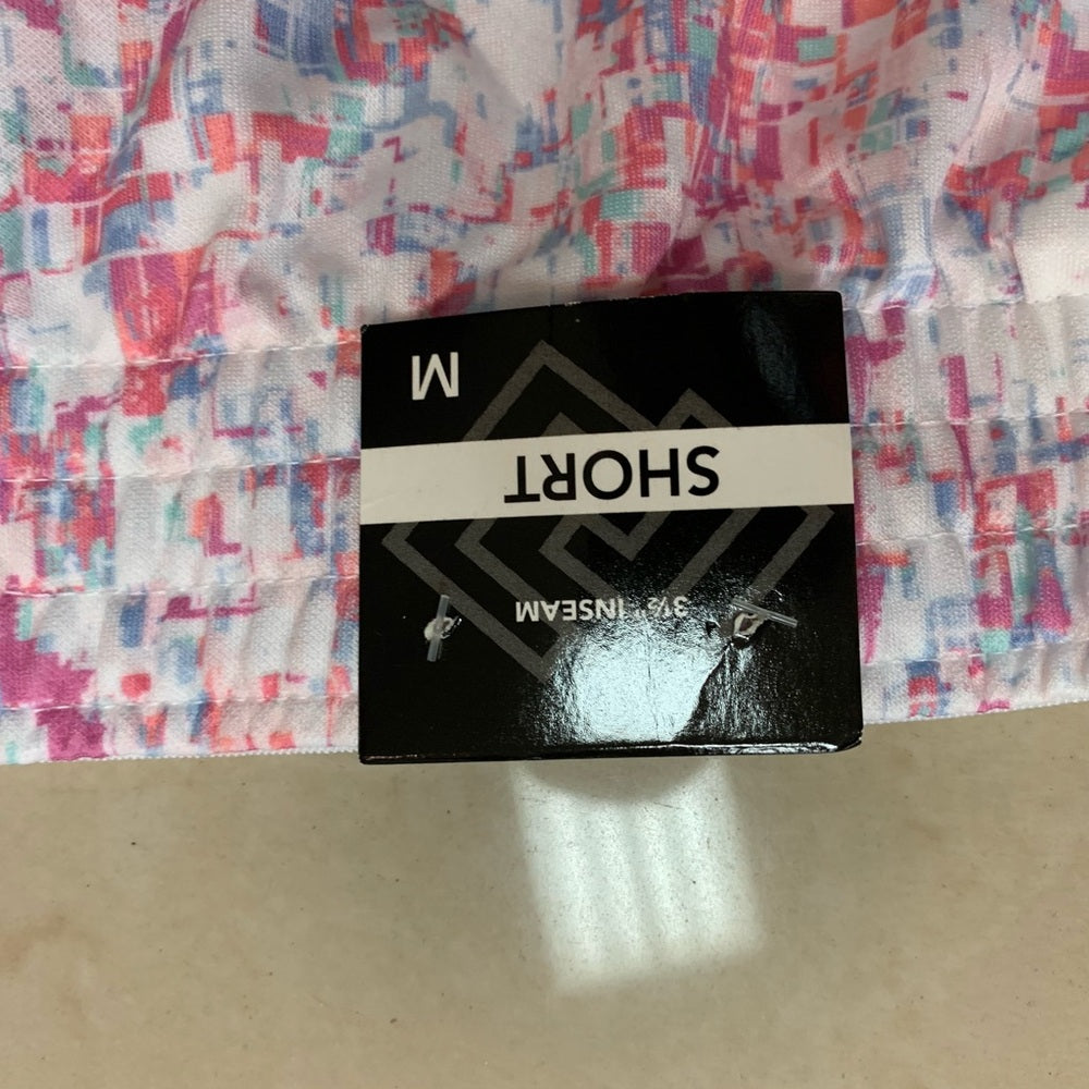 Colorful Patterned Athletic Shorts