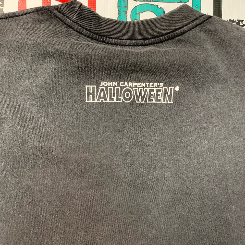 Black Graphic T-Shirt mask Sz large