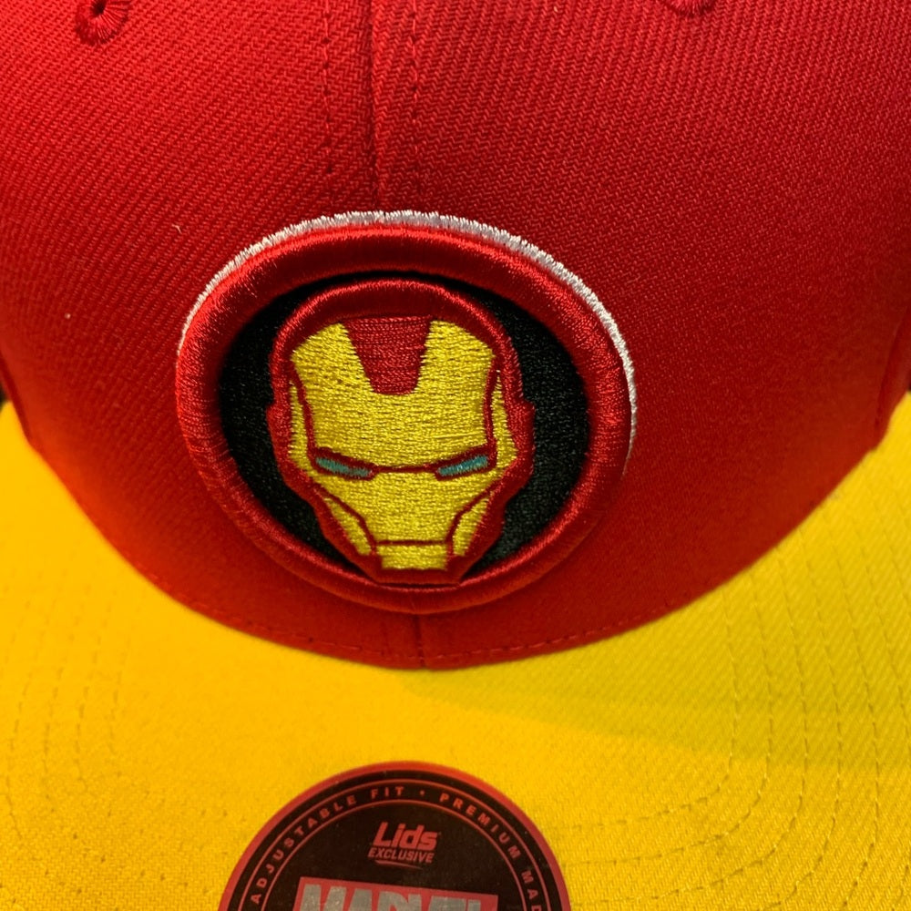Marvel Iron Man Red and Yellow SnapBack one size fits all