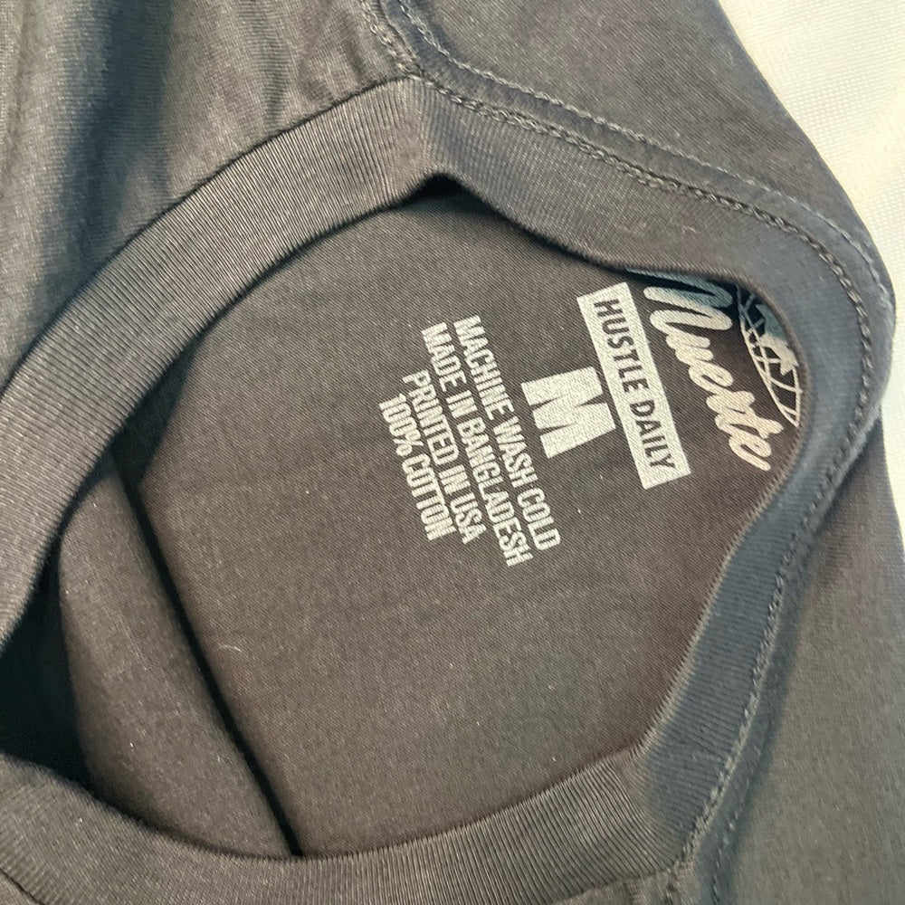 Sz M MENS HASTAMUERTE LLC HASTA MUERTE DIAMOND CHAIN SKULL BLACK FOAM TEE