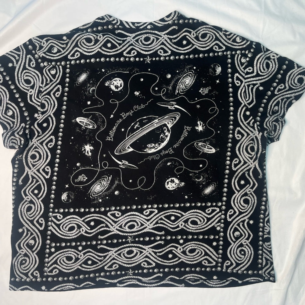 Billionaire Boys Club Black and White Graphic Tee
