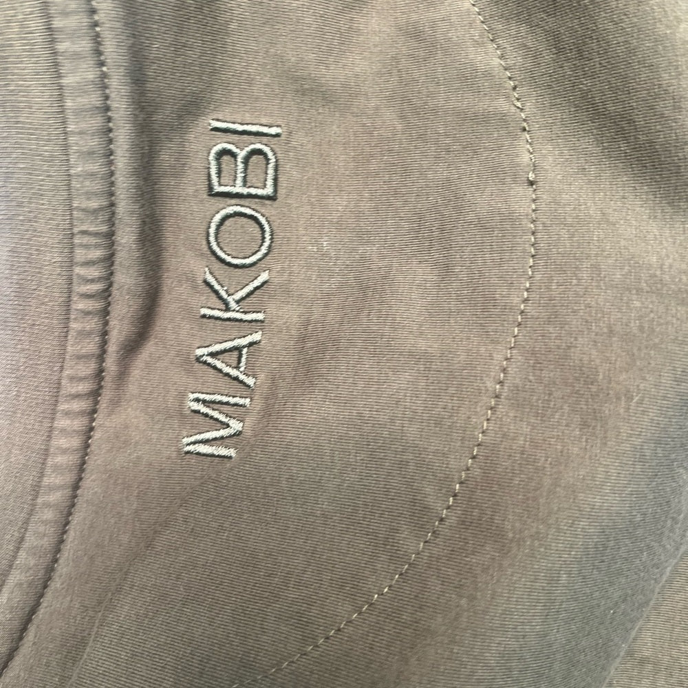 Sz 3XL M308 MAKOBI CORE TEE W/ CONTRAST VELVET- OLIVE