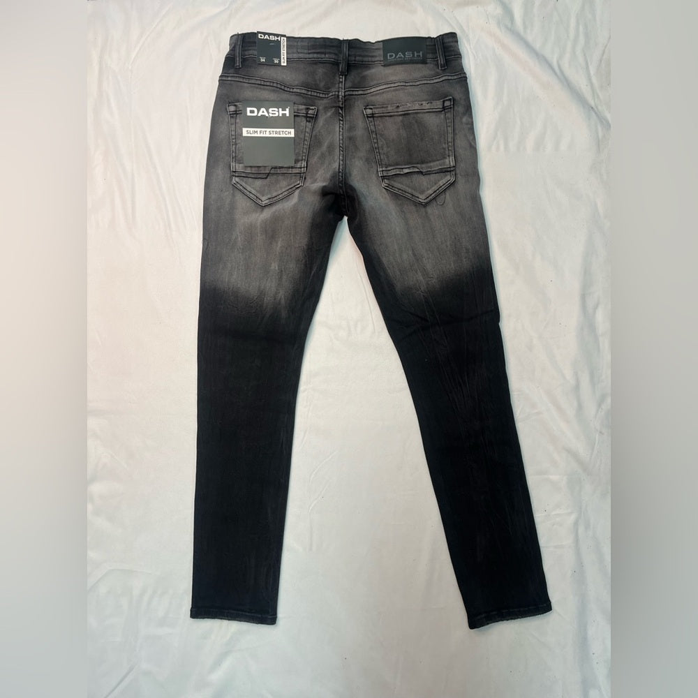 Men's Black Distressed Jeans for an Edgy Look