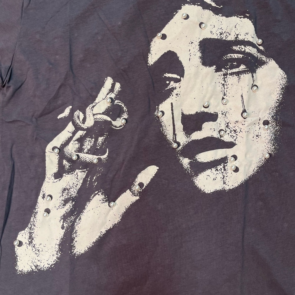 Artistic Face Design Graphic Tee