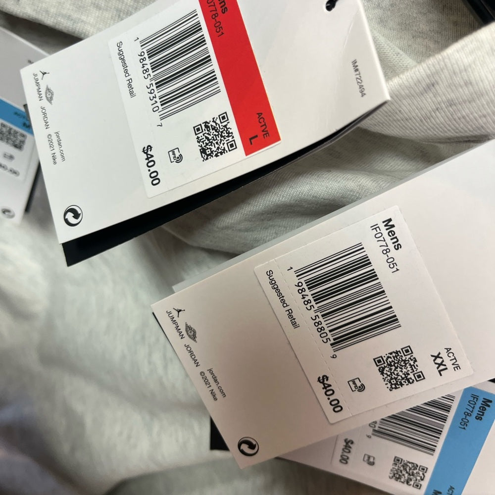 Jordan Men's Light Gray Comfort T-Shirt